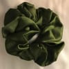 Buy Scrunchies - Jumbo - Olives And Marigold - Set Of 5