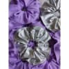Scrunchies - Lilac And Silver - Set Of 2 Online