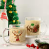 Set of 2 Reindeers Fun Christmas Mugs Online