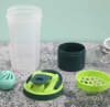 Buy Shaker Bottle With Cup - Assorted - Single Piece