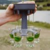 Shop Shot Glasses Holder - 6 Slots - Single Piece