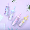 Gift Sipper Bottle - Glass - Yellow - Single Piece