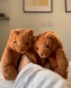 Gift Slippers - Bear - Brown