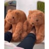 Slippers - Bear - Brown Online