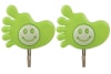 Shop Smiley Hooks - Feet - Set Of 2 - Assorted