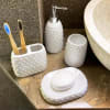 Soap Dispenser And Bathroom Organizer Set - Ceramic - Set Of 4 Online