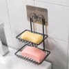 Soap Holder - Two Layered - Wall Mounted - Single Piece Online