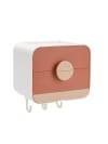 Gift Soap Holder With Hooks - Double Layered - Single Piece