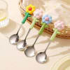 Buy Stainless Steel Spoon - Daisy - Assorted - Single Piece