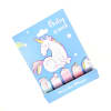 Gift Sticky Notes With Page Markers - Unicorn - Blue