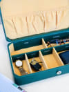 Gift Storage Box - 6 Compartments - Leather - Single Piece