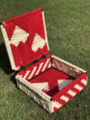 Buy Storage Trunk White Hearts