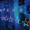 Gift String Lights - Star Curtain - Warm White - 3m
