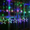 Buy String Lights - Star Curtain - Warm White - 3m