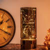 Table Lamp With Fairy Lights - Glass - Mirror Silver - Single Piece Online