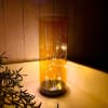 Table Lamp With Fairy Lights - Open - Amber Gold - Single Piece Online