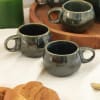 Gift Teapot And Cup Set With Serving Tray - Ceramic