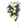 The sky is blue and white -funeral arrangement Online