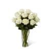 The White Rose Bouquet by FTD - VASE INCLUDED Online