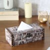 Tissue Box Holder - Wooden - Alphabet - Single Piece Online