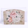 Gift Tissue Holder - Wooden - Floral - Single Piece