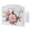 Buy Tissue Holder - Wooden - Floral - Single Piece