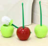 Gift Toilet Brush With Holder - Cherry Shaped - Single Piece