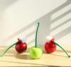 Buy Toilet Brush With Holder - Cherry Shaped - Single Piece