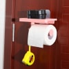 Toilet Paper Holder With Organizer - Plastic - Single Piece Online