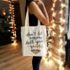 Gift Tote Bag - Don't Let Anyone Dull Your Sparkle - Assorted - Single Piece