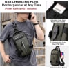 Gift Travel Bag With USB Charging Port - Single Piece