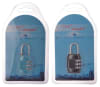 Gift Travel Safety Bag Number Lock - Set Of 2