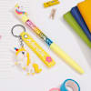 Unicorn Pen and Keychain Combo