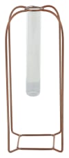 Buy Vase With Test Tube - Rose Gold - Vertical - Single Piece