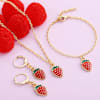 Very Strawberry Jewellery Set for Girls
