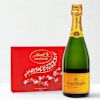 Veuve Clicquot and Lindor Bonbons Box Online
