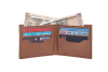Gift Wallet - Leather - Brown - Single Piece