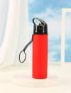 Water Bottle Collapsible - Red - Silicone - 550ml - Single Piece Online
