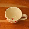 Shop Whimsical Chequered Heart Mug - Single Piece