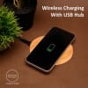 Shop Wireless Bamboo Charger - Round - Single Piece