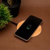 Wireless Bamboo Charger - Round - Single Piece Online