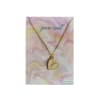 Shop Y2K Charm Pendant Gold Necklace - Glass Heart - Single Piece
