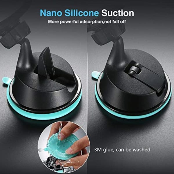 3 In 1 Car Mobile Holder - 360 Degree - Single Piece