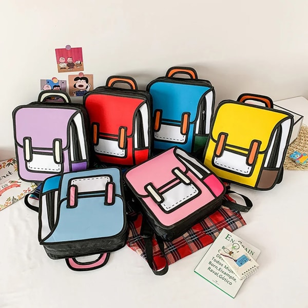 3D Backpack - Assorted - Single Piece