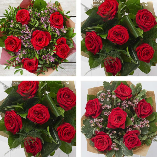 6 Rose Bouquet Interflora