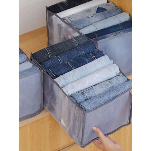 7 Compartments Cloth Organizer - Single Piece