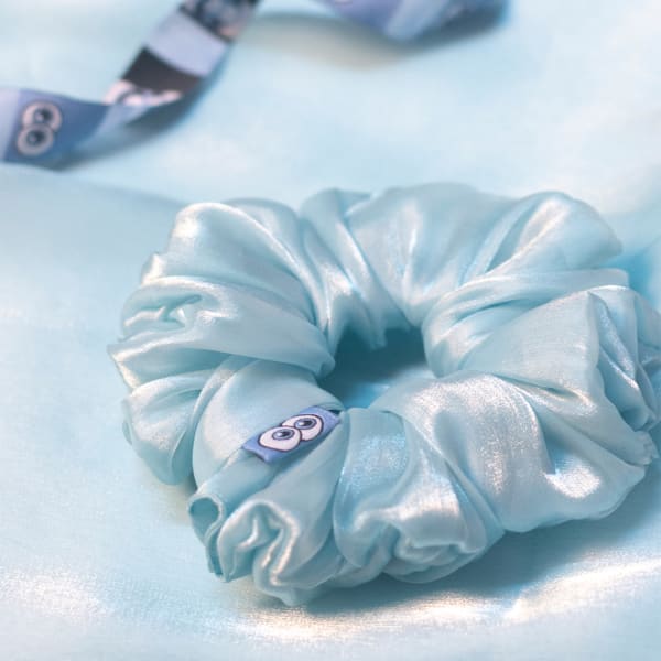 Aqua Aura Scrunchie - Single Piece