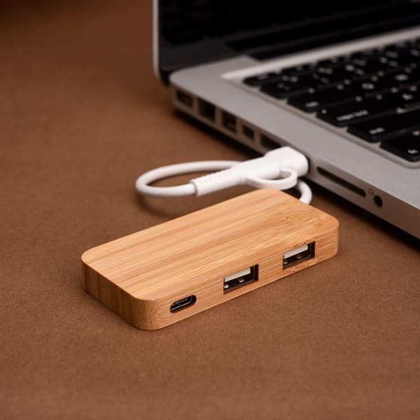 Bamboo Charging Station - Single Piece