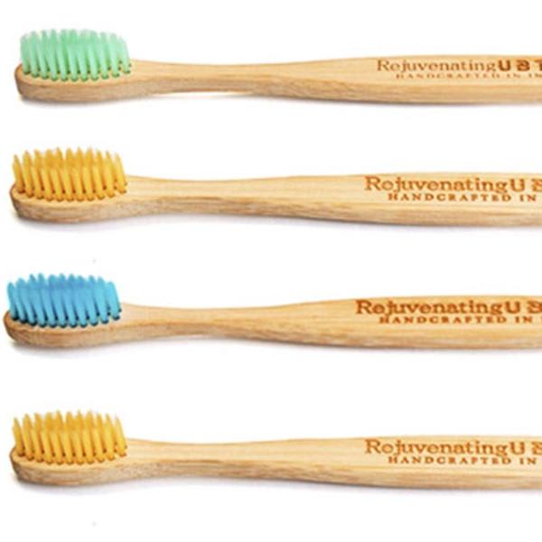 Bamboo Toothbrush - Pack Of 4