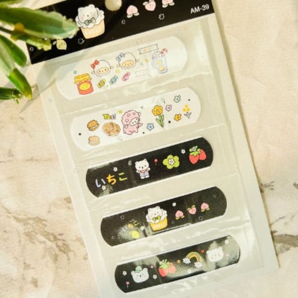 Band Aids - Cute Animals - Set Of 5